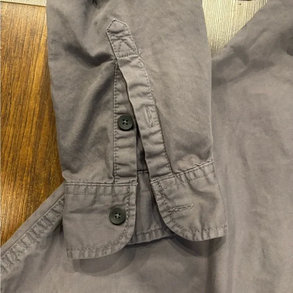 Men’s AG Adriano Goldschmied Gray Casual Button Down Shirt - Picture 6 of 11